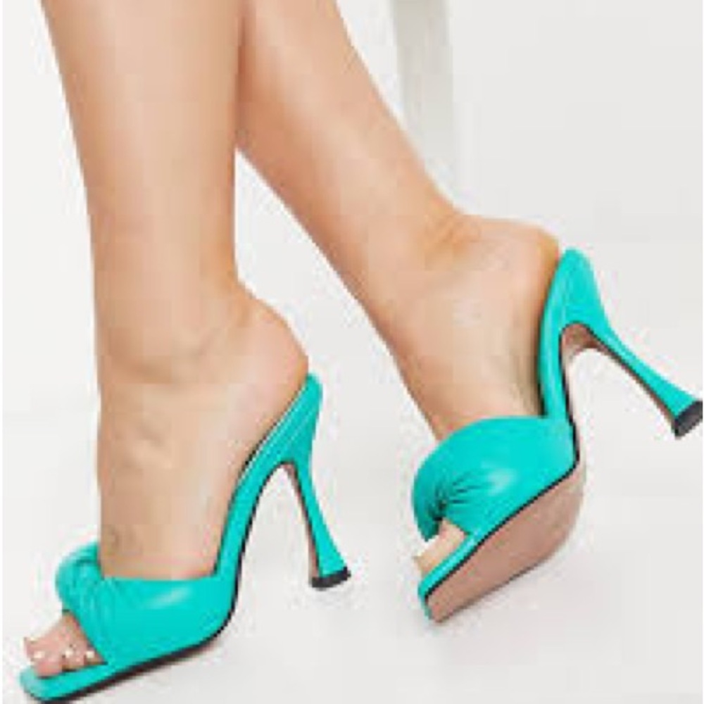 ASOS Elegant Turquoise Women's Heels